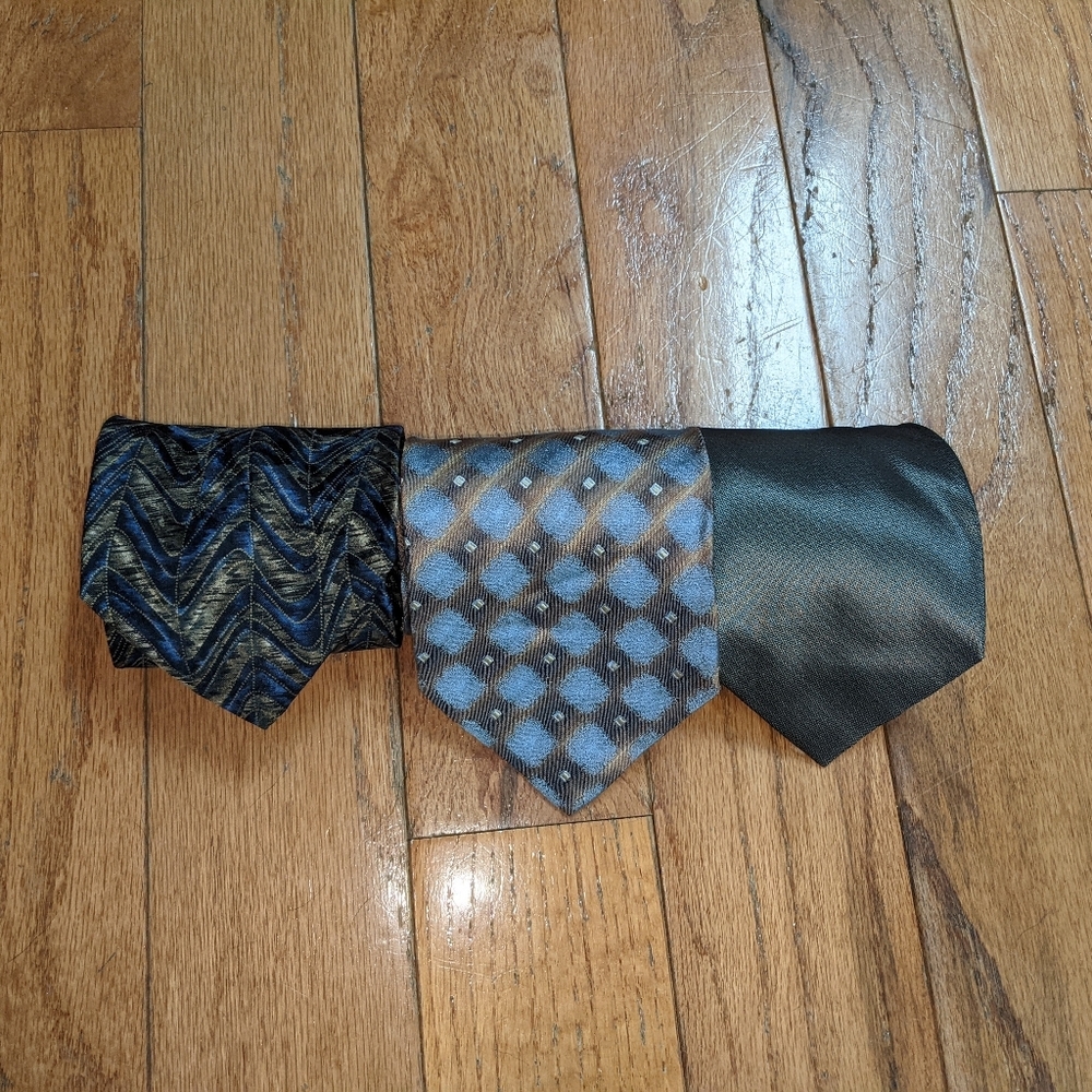100% Silk Tie Bundle Bachrach Made in Italy